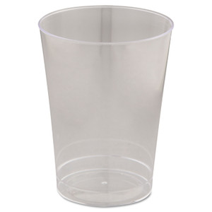 WNA Comet Plastic Tumblers, 10 oz, Clear, 25/Pack, 20 Packs/Carton (WNAT10) View Product Image