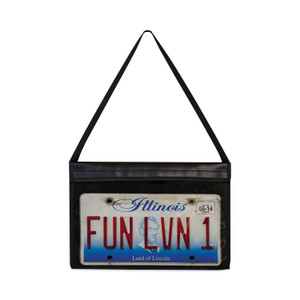 C-Line 1-Pocket Shop Ticket Holder w/Strap and Black Stitching, 75-Sheet, 9 x 12