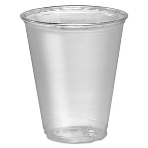 SOLO Ultra Clear Cups, 7 oz, Plastic, 50/Bag, 20 Bags/Carton