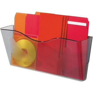 Deflecto Euro-Style DocuPocket - 1 Pocket(s) - 6.62" Height x 15" Width x 4" Depth - DEF63102
