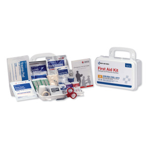 First Aid Only ANSI Class A 10 Person First Aid Kit, 71 Pieces, Plastic Case (FAO90754) View Product Image