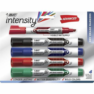 BIC Intensity Dry Erase Marker - BICGELITP41AST