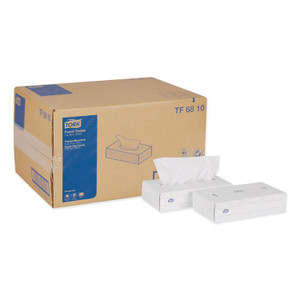 Tork Advanced Facial Tissue, 2-Ply, White, Flat Box, 100 Sheets/Box, 30 Boxes/Carton (TRKTF6810) View Product Image