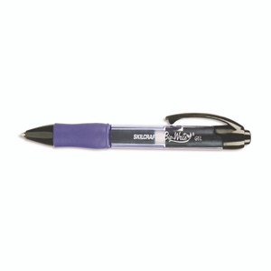 AbilityOne 7520015882364, SKILCRAFT Bio-Write Gel Pen, Retractable, Medium 0.7 mm, Blue Ink, Translucent Blue Barrel, Dozen