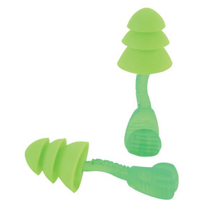 Glide Triple Flange Reusable Earplug Crd Nrr 27 (507-6445) Glide Triple Flange Reusable Earplug Crd Nrr 27 (507-6445)