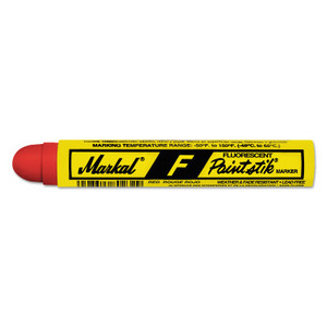 F Fluorescent Red Paintstik Marker (434-82832) View Product Image