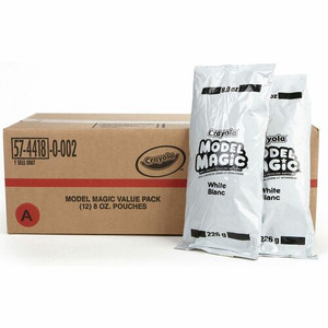 Crayola Model Magic Clay Value Pack - Clay Craft - White