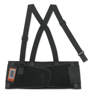 1650 Economy Elastic (L)Black View Product Image