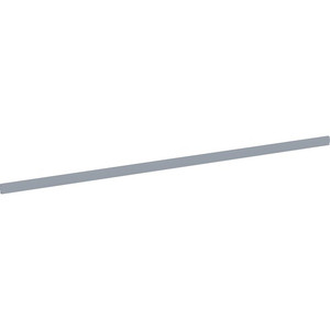 Lorell Double-wide Horizontal Panel Strip for Adaptable Panel System - 67" Width x 0.50" Depth x 1.80" Height - Aluminum - Silver