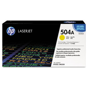 HP 504A, (CE252A) Yellow Original LaserJet Toner Cartridge HP 504A, (CE252A) Yellow Original LaserJet Toner Cartridge