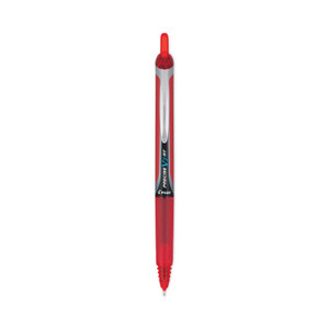 Pilot Precise V7RT Roller Ball Pen, Retractable, Fine 0.7 mm, Red Ink, Red Barrel (PIL26069) View Product Image