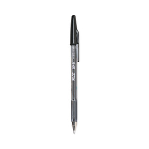 Pilot Better Ballpoint Pen, Stick, Medium 1 mm, Black Ink, Smoke Barrel, Dozen (PIL35711) View Product Image