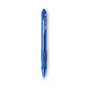 BIC GLIDE Bold Ballpoint Pen Value Pack, Retractable, Bold 1.6 mm, Blue Ink, Translucent Blue Barrel, 36/Pack