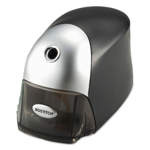 Bostitch QuietSharp Executive Electric Pencil Sharpener, AC-Powered, 4 x 7.5 x 5, Black/Graphite (BOSEPS8HDBLK) View Product Image