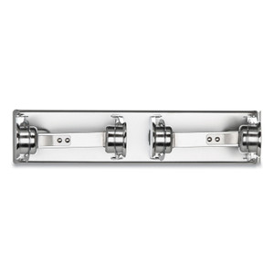 San Jamar Locking Toilet Tissue Dispenser, 12.38 x 4.5 x 2.75, Chrome (SJMR260XC) View Product Image