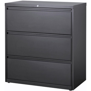 Lorell Hanging File Drawer Charcoal Lateral Files (LLR66207) View Product Image