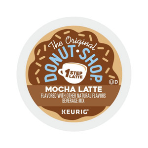 The Original Donut Shop Mocha One Step Latte, Vanilla, 20/Box (DIE8179) View Product Image