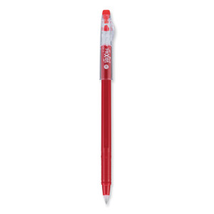 Pilot FriXion ColorSticks Erasable Gel Pen, Clipless Stick, Fine 0.7 mm, Red Ink, Red Barrel, Dozen (PIL32467) View Product Image