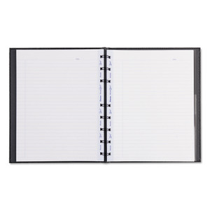 Blueline MiracleBind Notebook, 1-Subject, Medium/College Rule, Black Cover, (75) 9.25 x 7.25 Sheets View Product Image
