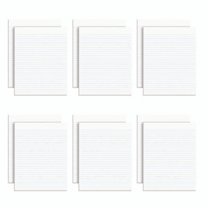Ampad Glue Top Pads, Wide/Legal Rule, 50 White 8.5 x 11 Sheets, Dozen TOP21112 Ampad Glue Top Pads, Wide/Legal Rule, 50 White 8.5 x 11 Sheets, Dozen TOP21112