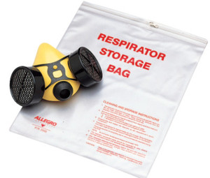 14"X15" Respirator Storage Bag W/Zipper (037-2000) View Product Image