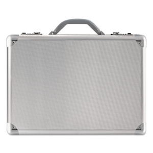 Solo Pro Attache, Fits Devices Up to 17.3", Aluminum, 18 x 5 x 13, Titanium (USLAC10010) View Product Image