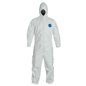 Dupont Tyvek Coverall Zip Ft- Hd Elas Wrist & An (251-Ty127S-L) View Product Image