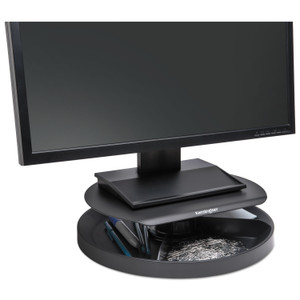 Kensington Spin2 Monitor Stand with SmartFit, 12.6" x 12.6" x 2.25" to 3.5", Black, Supports 40 lbs (KMW52787) View Product Image