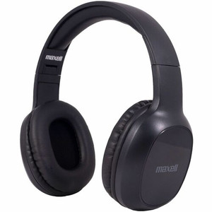 Maxell Bass 13 Wireless Headphones - Wireless - Bluetooth - 20 Hz to 20 kHz - Over-the-head, On-ear - Circumaural