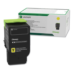 Lexmark C231HY0 Return Program High-Yield Toner, 2,300 Page-Yield, Yellow (LEXC231HY0) View Product Image
