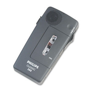 Philips Pocket Memo 388 Slide Switch Mini Cassette Dictation Recorder (PSPLFH038800B) View Product Image