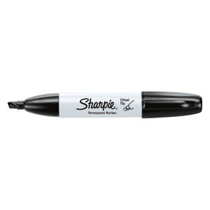 Sharpie Chisel 1Dz Blk (652-38201) View Product Image