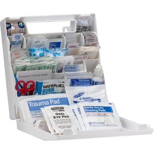 First Aid Only Only 50-person Bulk Plastic 1st Aid Kit - 183 x Piece(s) For 50 x Individual(s) - 11" Height x 3" Width x 10.8" Length - Plastic Case