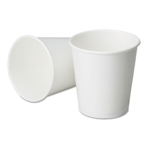 AbilityOne 7530006414517, SKILCRAFT Hot Beverage Cups, 12 oz, Paper, White with Logo, 1,000/Box