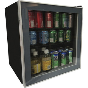 Avanti 1.6 cubic foot Beverage Cooler - 1.60 ft - Auto-defrost - Undercounter - Reversible - 1.60 ft Net Refrigerator Capacity