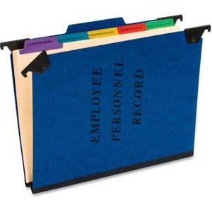 Pendaflex 1/3 Tab Cut Recycled Hanging Folder - 9 1/2" x 11 3/4" - 2" Expansion - 1" for Folder - 5 Divider(s) - 20 pt.