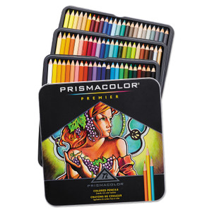 Prismacolor Premier Colored Pencil, 0.7 mm, 2H (#4), Assorted Lead and Barrel Colors, 72/Pack View Product Image