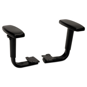 HON Optional Height-Adjustable T-Arms for Volt Series Chairs for HON Volt Series Task Chairs, Black, 2/Set (HON5795T) View Product Image