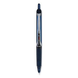 Pilot Precise V5RT Roller Ball Pen, Retractable, Extra-Fine 0.5 mm, Navy Ink, Navy Barrel, Dozen (PIL13447) View Product Image