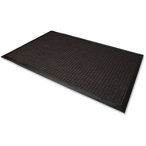 Guardian Floor Protection WtrGrd Wiper Scraper Indoor Mat - Indoor, Outdoor, Floor - 10 ft Length x 36" Width - Rectangular - Rubber - Charcoal