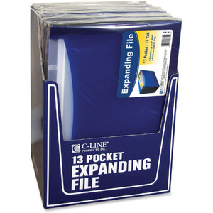 C-Line 13-Pocket Expanding Files (CLI48235EA) View Product Image