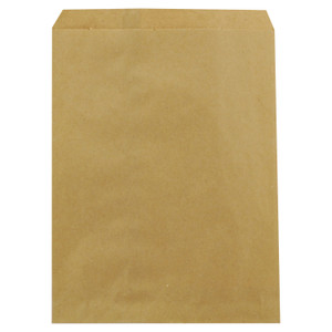 Duro Bag Kraft Paper Bags, 8.5" x 11", Brown, 2,000/Carton (BAGMK85112000) View Product Image