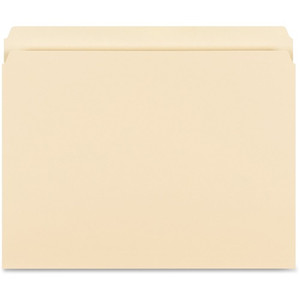 Business Source Straight Tab Cut Letter Recycled Storage Folder (BSN16518) View Product Image