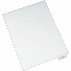Avery Individual Bottom Tab Legal Dividers - 25 x Divider(s) - Bottom Tab(s) - Exhibit T - 1 Tab(s)/Set - 8.5" Divider Width x 11" Divider Length