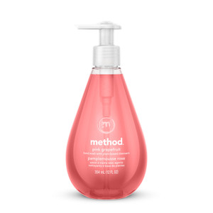 Method Gel Hand Wash, Pink Grapefruit, 12 oz Pump  Bottle, 6/Carton (MTH00039CT) View Product Image