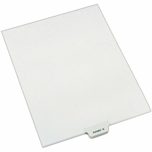 Avery Individual Bottom Tab Legal Dividers - 25 x Divider(s) - Bottom Tab(s) - Exhibit R - 1 Tab(s)/Set - 8.5" Divider Width x 11" Divider Length