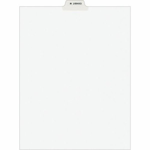 Avery Individual Bottom Tab Legal Dividers - 25 x Divider(s) - Bottom Tab(s) - Exhibit M - 1 Tab(s)/Set - 8.5" Divider Width x 11" Divider Length
