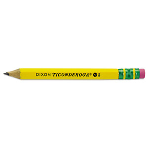 Ticonderoga Golf Pencils, HB (#2), Black Lead, Yellow Barrel, 72/Box View Product Image