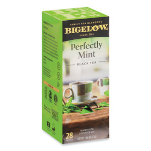 Bigelow Perfectly Mint Black Tea, 28/Box (BTC10344) View Product Image