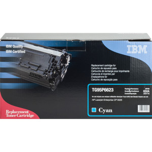 IBM Toner Cartridge, f/CE271A, 15,000 Page Yield, Cyan (IBMTG95P6623) View Product Image